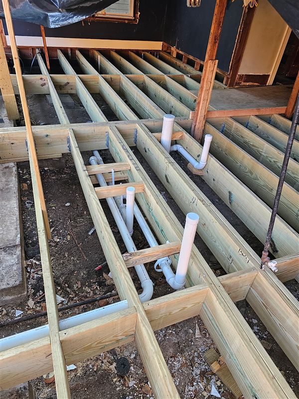 Plumbing work