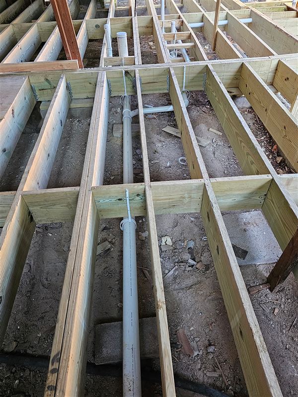 Plumbing work